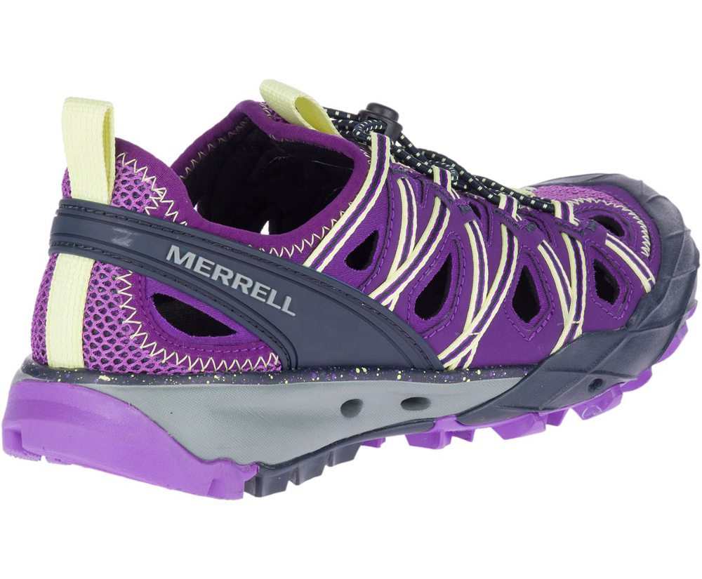 Buty Trekkingowe Merrell Damskie Fioletowe - Choprock Sieve - 162307-MSK